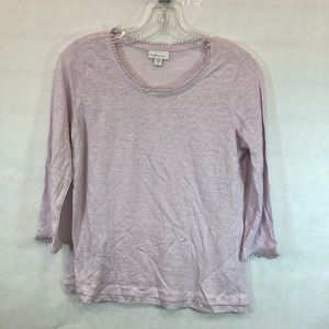 NWOT - Womens Long Sleeve Famous Maker T-Shirt - J.Jill